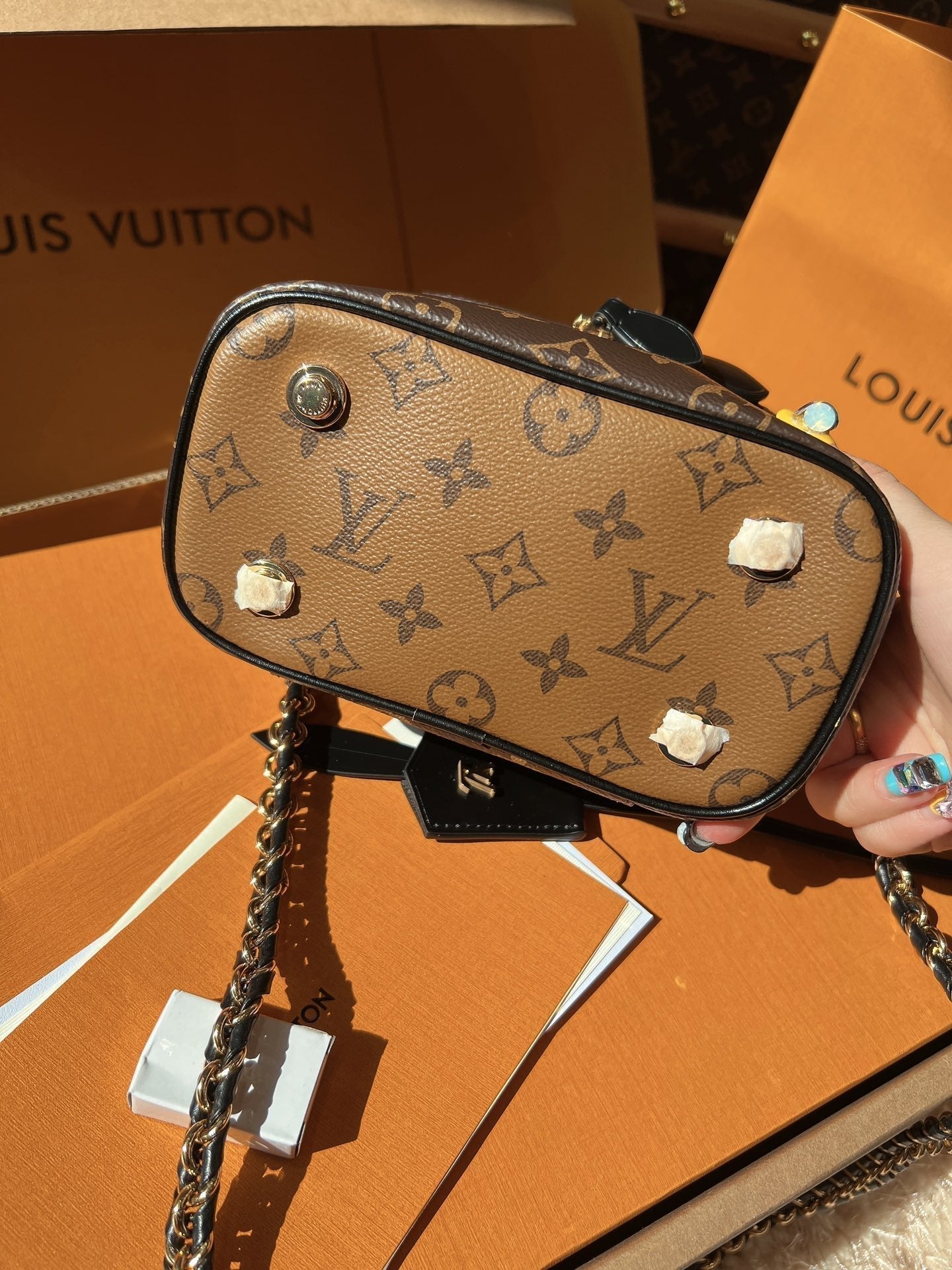 LV Vanity PM Monogram Crossbody Bags(19*13*11)cm