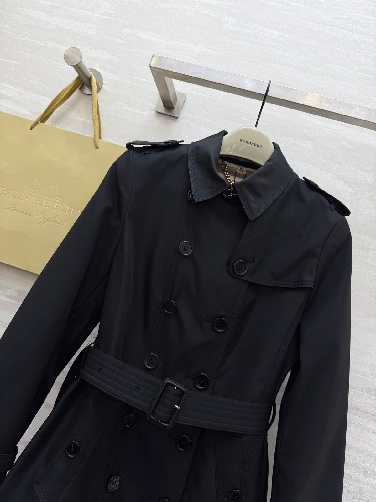 BURBERRY 25S SANDRINE LONG COAT 162