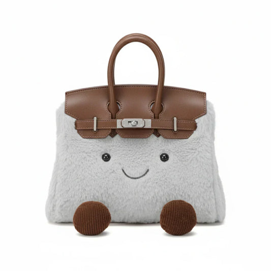 Jellycat Birkin Fluffy Bag
