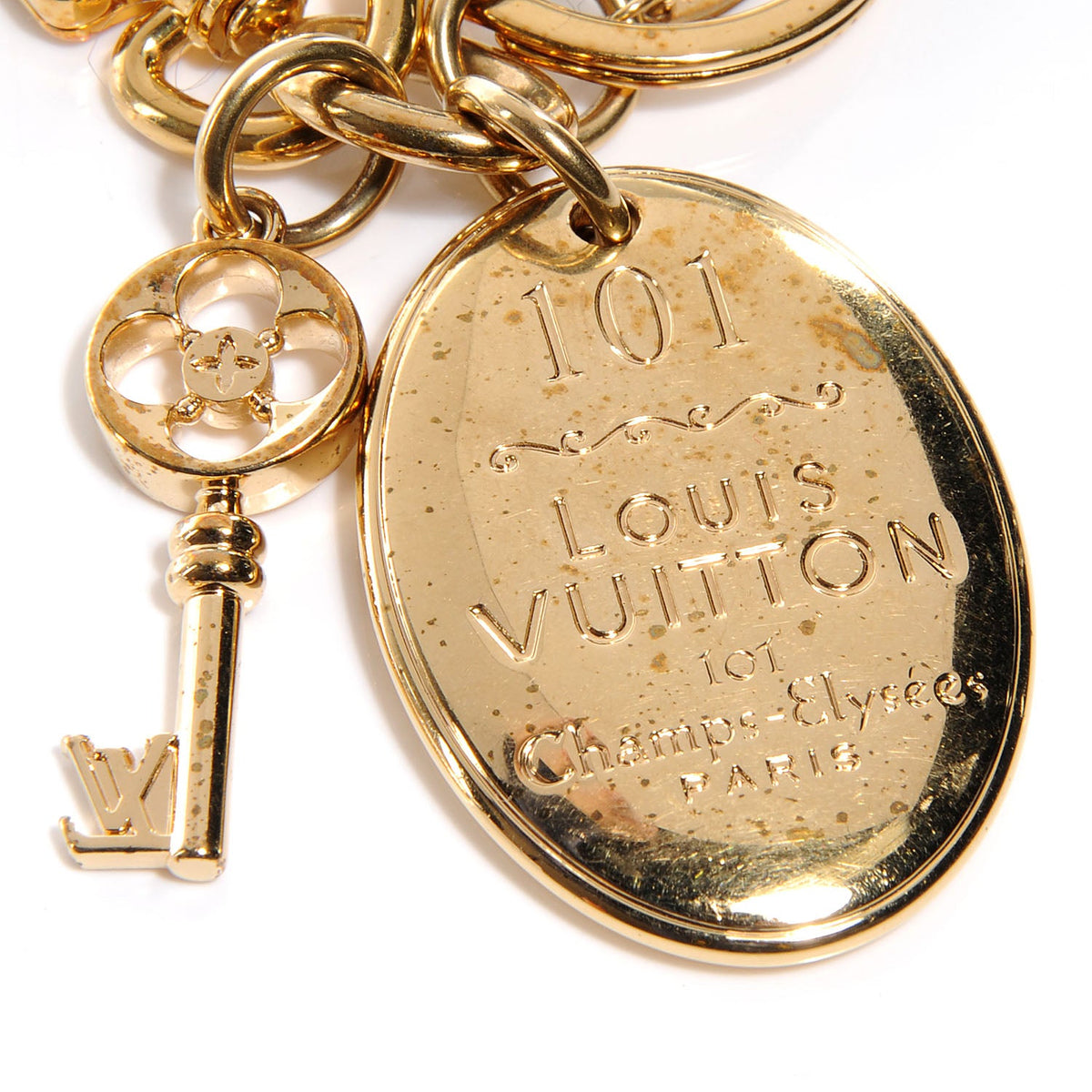 101 Champs Elysees Maizeon Key Charm Gold