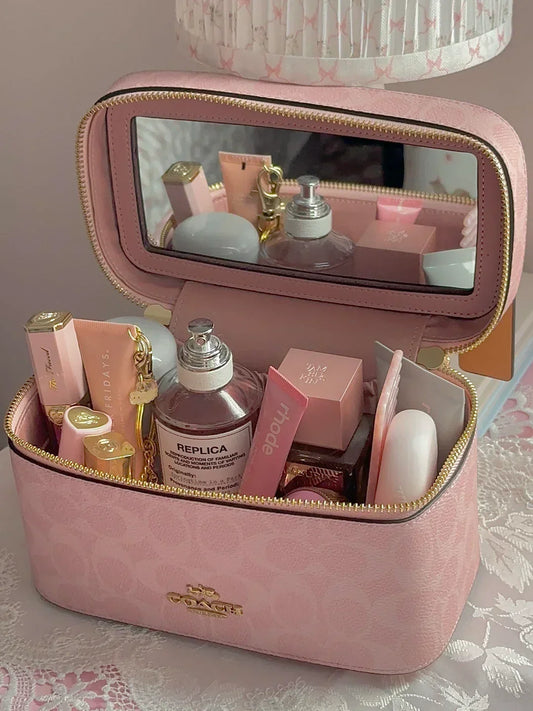 Signature Coach Cosmetics Bag